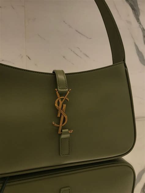 emerald green ysl bag|YSL sage green bag.